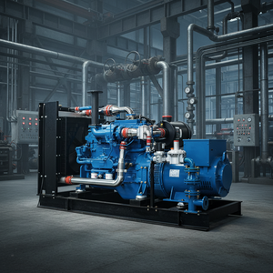 Generador de Biogás de 500KW - Sistema de Conversión de Energía a partir de Residuos Acuáticos para Granjas de Acuicultura, que Alimenta Sistemas de Oxigenación y Alimentación - Product Image 1