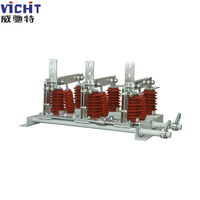 Desconectador de 2 Polos HRWG1-0.5KV de Media Tensión para Distribución y Seguridad en Redes de Distribución GW9-15