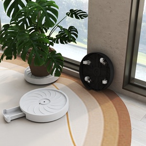 Plateau <span class=keywords><strong>de</strong></span> plante moderne en ABS résistant aux intempéries et étanche <span class=keywords><strong>pour</strong></span> jardin, <span class=keywords><strong>soucoupe</strong></span> <span class=keywords><strong>de</strong></span> <span class=keywords><strong>pot</strong></span> <span class=keywords><strong>de</strong></span> <span class=keywords><strong>fleurs</strong></span> peu encombrante avec <span class=keywords><strong>roulettes</strong></span> invisibles - Product Image 1