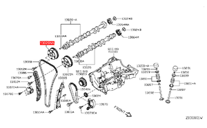 AUFERAY Régulateur <span class=keywords><strong>de</strong></span> distribution <span class=keywords><strong>de</strong></span> soupapes VVT haute résistance 13025-4BB1C pour Nissan SENTRA VERSA MARCH - Product Image 2