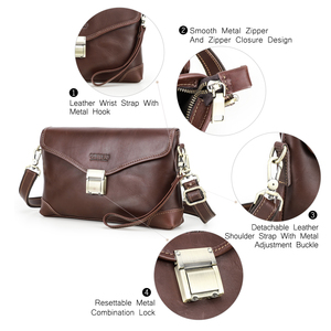 Borsa a <span class=keywords><strong>tracolla</strong></span> da <span class=keywords><strong>uomo</strong></span> in pelle di vacchetta di alta qualità borsa a <span class=keywords><strong>tracolla</strong></span> antifurto per 8.3 ''Ipad in pelle conciata al vegetale <span class=keywords><strong>pochette</strong></span> da <span class=keywords><strong>uomo</strong></span> - Product Image 5