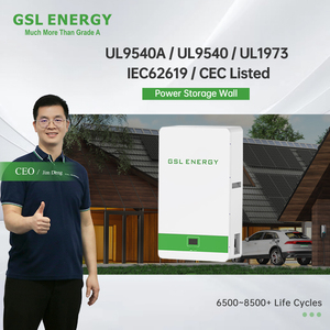 Wholesale 10kw Solar Energy 48v 100ah 200ah 280ah 5kwh 10kwh 15kw Power Wall <b>Battery</b> 51.2v Powerwall for Home System Gsl051200a - Product Image 1