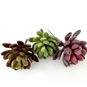 Mô hình cổ trang trí nhân tạo cây mọng nước-sinh thái thân thiện bền chậu cây xanh cho Giáng sinh & năm mới trang trí nội thất - Product Image 2