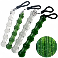 Glas-Analperlen Butt Plug mit Zugseil und 6 Perlen 100% Wasserdicht Umweltfreundliches Masturbationsspielzeug für Männer/Frauen Paare