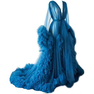 Robes de maternité pour femmes Robes de <span class=keywords><strong>grossesse</strong></span> longues en tulle Séance photo Anniversaire Sexy nuptiale Fluffy Party Enceinte Vêtements Robe - Product Image 5