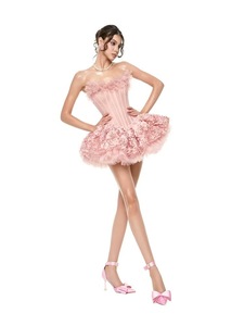 <span class=keywords><strong>Abbigliamento</strong></span> Femminile Casual di Alta Qualità per Feste, Nuovo Prodotto Elegante con Spalle Scoperte a Lisca di Pesce, Fiori e Effetto Snellente, Gonna Naturale per Uso Quotidiano - Product Image 1