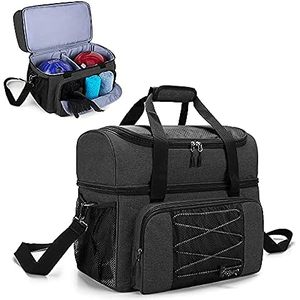 Bolsa de Bolos Brunswick de Doble Rodillo de Fábrica BSCI, Portátil y Duradera, con Compartimento para Zapatos, Capacidad de 30-40L, Buena Calidad - Product Image 1