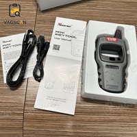 VVDI 미니 키 툴 리모트 키 프로그래머 글로벌 버전 다국어 지원 OBD/USB 통신 호환 12-24V 호환 가능