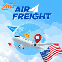 Transit aérien économique + Express : Agent de fret Chine-USA DDP, service de transport de marchandises avec assurance, transit en 10-25 jours, support 24/7