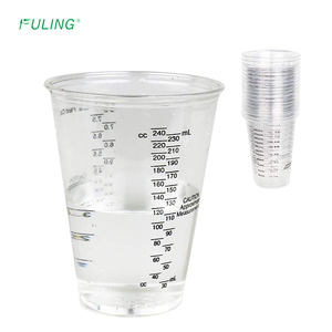 Fuling tùy chỉnh tốt nghiệp sơn trộn ly Pet nhựa dùng một lần cốc đo - Product Image 1