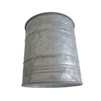 Vente en gros Offre Spéciale pot en fer argenté vintage pot de stockage de pot de bougie de café et de thé