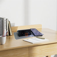 Enchufe de Mesa BNT con Diseño Oculto, Cargador Inalámbrico para Muebles de Oficina