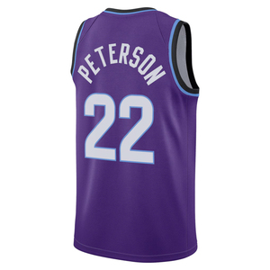 2026 Ontwerp Utah # 22 Darryn Peterson Jersey op maat gemaakte basketbaloverhemden met geborduurde jeugduniformen, pre-sale - Product Image 1