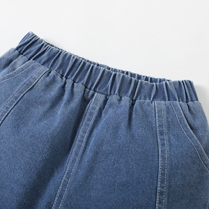 Vêtements pour bébé garçon 18 <span class=keywords><strong>mois</strong></span>, ensembles de tenue courte d'été pour bébé garçon <span class=keywords><strong>24</strong></span> <span class=keywords><strong>mois</strong></span>, manches courtes, lettres imprimées, hauts, Shorts en Denim élastique 2 pièces - Product Image 6