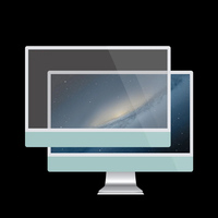 Kaca Panel Depan 7 Warna Asli untuk iMac 24 inci A2438 A2439 Layar LCD