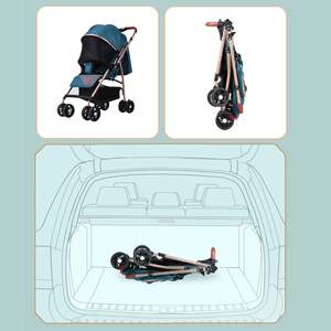 Seamind trực tiếp giá du lịch thông minh Trọng lượng nhẹ dễ dàng có thể gập lại pushchair Xe đẩy xe đẩy chất lượng cao xe đẩy em bé thoải mái - Product Image 2