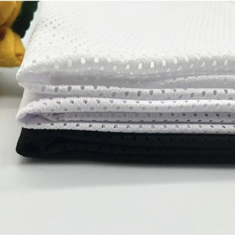100% poly chaîne tricot 11*1 élastique maille tissu sec ajustement polyester sport maille tissu pour sublimation vêtements de sport tissu pour poches