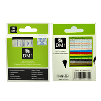 ORISON Dymo D1 12mm X 7m Biru di Atas Transparan 45011 Pita Label Kompatibel untuk Printer DYMO LabelManager 160/280 dengan Garansi 2 Tahun