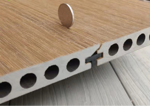 Không có khoảng cách WPC decking Hollow Gỗ nhựa composite decking Gỗ Ngoài Trời WPC - Product Image 6