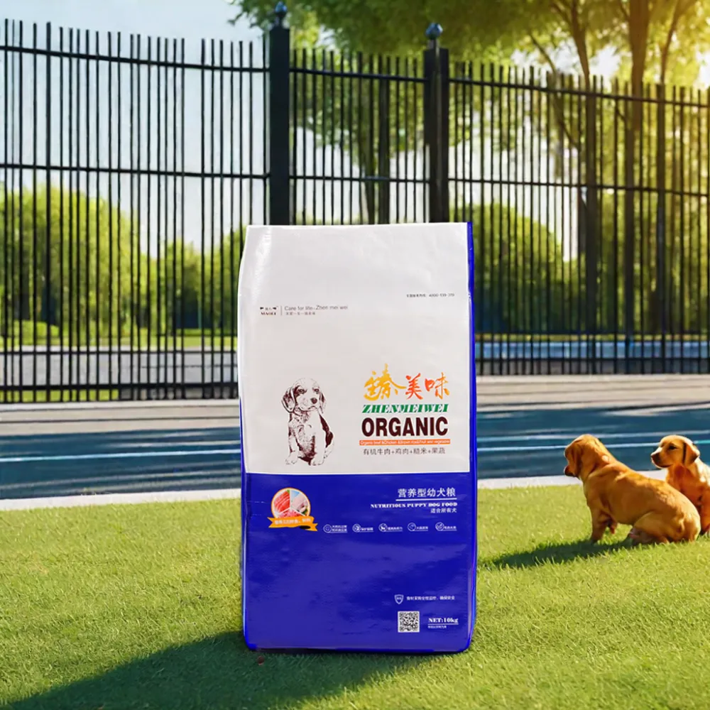10 kg Haustierfutter-Beutel groß individuell bedruckt Bopp laminiert Tierfutter Hundfutter PP gewebte Kunststoffverpackung Polypropylenbeutel Sack