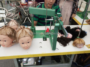 Machine à coudre électrique industrielle pour cheveux de poupée, machine à greffer les cheveux pour la fabrication de poupées en plastique - Product Image 6