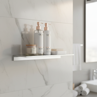 Support de téléphone portable pour salle de bain, étagère de salle de bain, étagère de douche