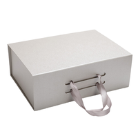 Boîte cadeau pliable haut de gamme personnalisée en kraft, faite à la main, écologique, avec fermeture magnétique, biodégradable, facile à assembler pour mariage et anniversaire