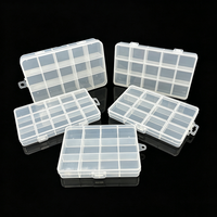 Boîte d'emballage en plastique transparente multifonctionnelle écologique, différentes tailles pour le stockage de perles et de petites pièces FANG YUAN 2mm/3mm