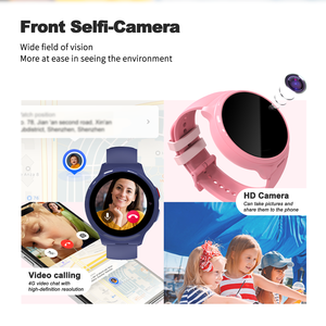 Montre connectée pour enfants JC3 4G avec appel vidéo, suivi GPS, appel SOS, caméra, appel vidéo et appel vocal - Product Image 3
