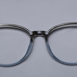 Women Round Full Rim <b>Eyeglasses</b> Solid Color Anti-Uv Lightweight Vision Correction <b>Frames</b> for Adults Oval Face Shape - Product Image 4