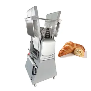 Automatic Cheap Stainless Steel Table Top Croissant Toast Bread Dough Sheeter Bakery