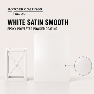 Recubrimiento en polvo de poliéster epoxi <span class=keywords><strong>satinado</strong></span> <span class=keywords><strong>blanco</strong></span>, termoestable, electrostático, para electrodomésticos y estanterías metálicas - Product Image 1