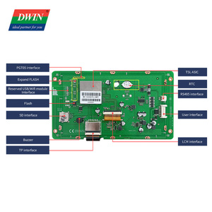 <strong>7</strong> <strong>Inch</strong> <strong>Display</strong> <strong>LCD</strong> 1024*600 HMI Smart UART 16.7M <strong>Colors</strong> IPS <strong>TFT</strong> <strong>Display</strong> Capacitive Touch <strong>Screen</strong> - Product Image 3