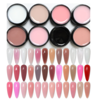 Gel de construction pour ongles Hema TPO sans chaleur, couleur nude, fournisseurs de gel UV de haute qualité, gel dur solide