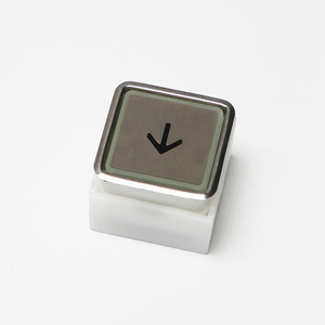 Pièces d'ascenseur en gros HT-RSA Plaques de caractères carrées en acier inoxydable Bouton poussoir d'ascenseur 24V - Product Image 1