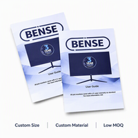 Brochures personnalisées en gros avec logo, A5, manuels d'instructions, manuels de produits à prix abordable, impression sur carton pour entreprises