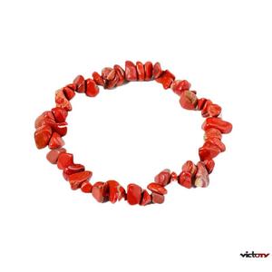 2312กำไลหินโมราคริสตัลธรรมชาติแบบไม่สม่ำเสมอสำหรับสุภาพสตรี DIY ผงวัสดุที่หลากหลาย - Product Image 5