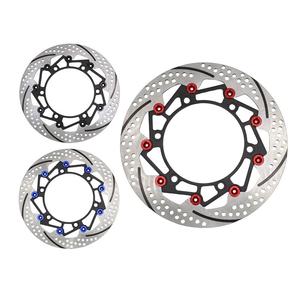 Piezas de motocicleta disco de freno flotante de acero inoxidable delantero de 300mm para Yamaha x-max Xmax300 para Honda Wing NSS350 - Product Image 1