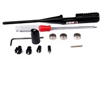 Outil de calibrage laser pour viseur de tir à l'arc 520nm pour dispositif de mise à point rouge réglable en aluminium aéronautique 6061 Picatinny
