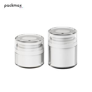 Tarro de Crema Acrílico Premium de 50g con Bomba Airless – Recargable para Lociones y Cremas Faciales - Product Image 1