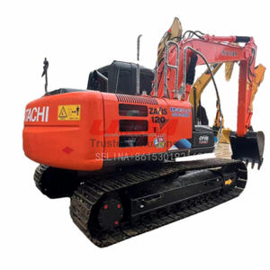 Faibles heures de travail 2023 japon Original HITACHI ZX120 pelle sur chenilles d'occasion 12 tonnes ZX120 pelle d'occasion - Product Image 5