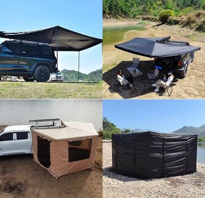 Auvent latéral de toit de voiture imperméable et coupe-vent, <span class=keywords><strong>prix</strong></span> d'usine en gros, pour 4x4 tout-terrain, <span class=keywords><strong>caravane</strong></span>, camping, tente de saison estivale - Product Image 6