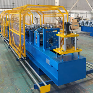 เครื่องขึ้นรูปเหล็กโครงสร้างเพดานยิปซัมบอร์ดเหล็กชุบสังกะสี ควบคุมด้วย PLC 380V 7.5KW - Product Image 2