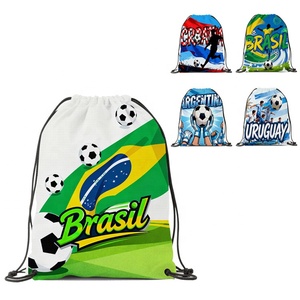 <span class=keywords><strong>Sac</strong></span> à dos léger pour supporters de la <span class=keywords><strong>Coupe</strong></span> <span class=keywords><strong>du</strong></span> <span class=keywords><strong>Monde</strong></span>, personnalisable pour équipes et clubs, <span class=keywords><strong>sac</strong></span> de sport à cordon de serrage pour le rangement - Product Image 1