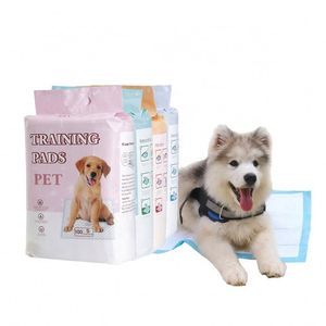 Tapis absorbants jetables pour animaux de compagnie, vente en gros, pour l'apprentissage de la propreté des chiots - Product Image 1