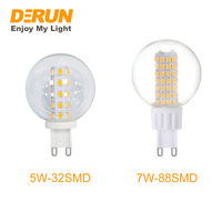 Ampoule LED G9 5W en gros, 220V-240V, sans scintillement, corps en céramique, pour lustre et décoration intérieure, formes multiples