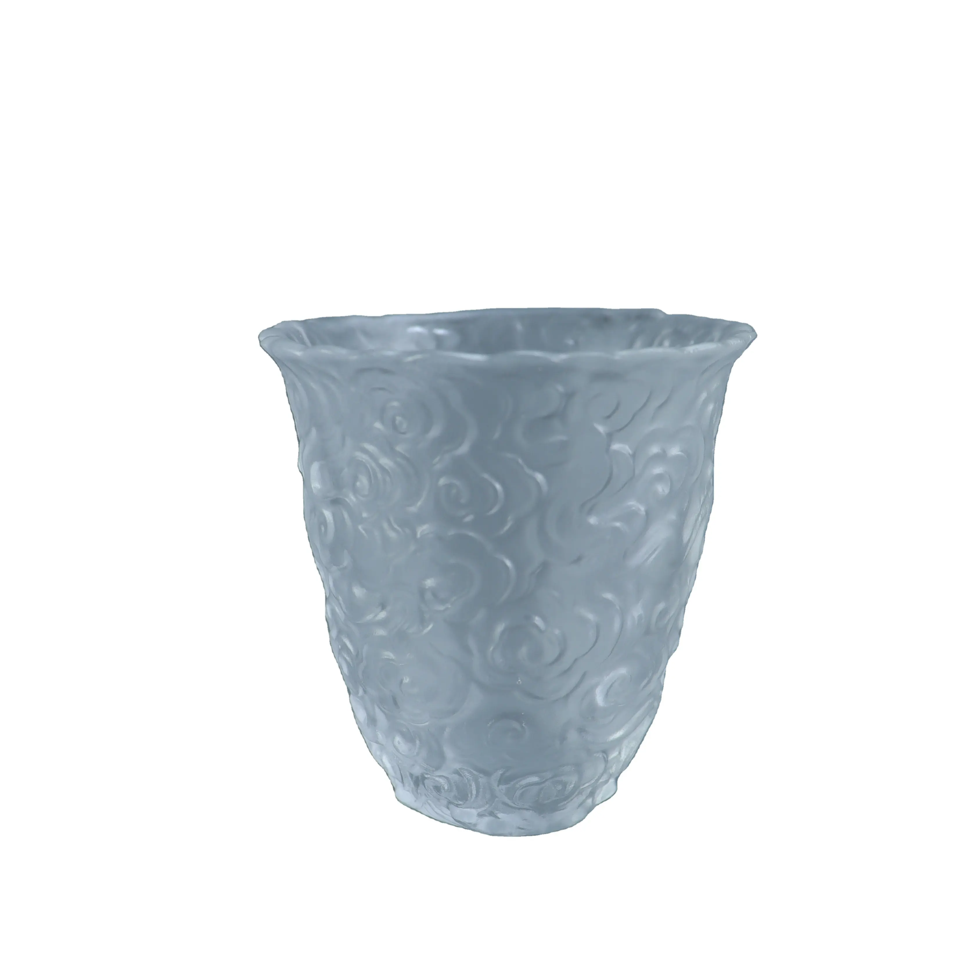 Customizable Japanese Glass Crystal Tea Cup Reusable Tea Cup For Room Use