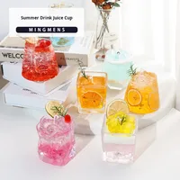 Bougie d'aromathérapie d'été pour bricolage Matériaux créatifs Tasse à jus maison Wix avec cristal Gelée cire de soja Cadeau de vacances