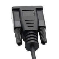 Elektronischer 9-Poliger 28AWG Mini-DIN 9-Pin MD9-Pin Stecker mit PVC/PBT-Isolierung für Abisolierte Verzinnte Kabel