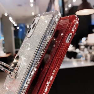 Ốp Viền Kim Cương Cho iPhone, Ốp Lưng Silicon Lấp Lánh Cho Điện Thoại iPhone 13 12 11 Pro Max 8 7 6S 6 Plus, Ốp Chống Sốc Cho iPhone XS XR Max - Product Image 3